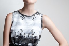 Amanda deLeon - Silk Cemetary Dress