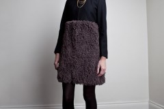 Amanda deLeon - Wool Faux Mongolian Coat