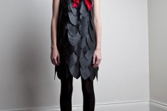 Amanda deLeon - Leather Scale Dress